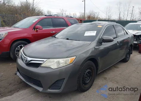 2012 Toyota Camry Le from USA, damaged, VIN 4T1BF1FK7CU540797